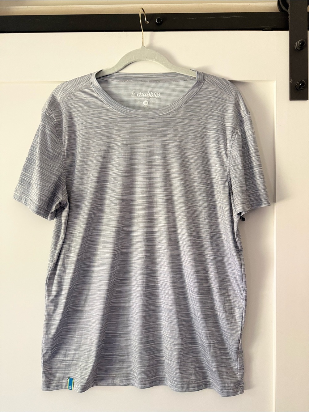 Chubbies Men's Gray Heather Crew Neck T-Shirt